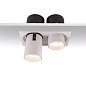 ART-1013 LED светильник двойной встраиваемый выдвижной в квадратной рамке Downlight   -  Встраиваемые светильники 